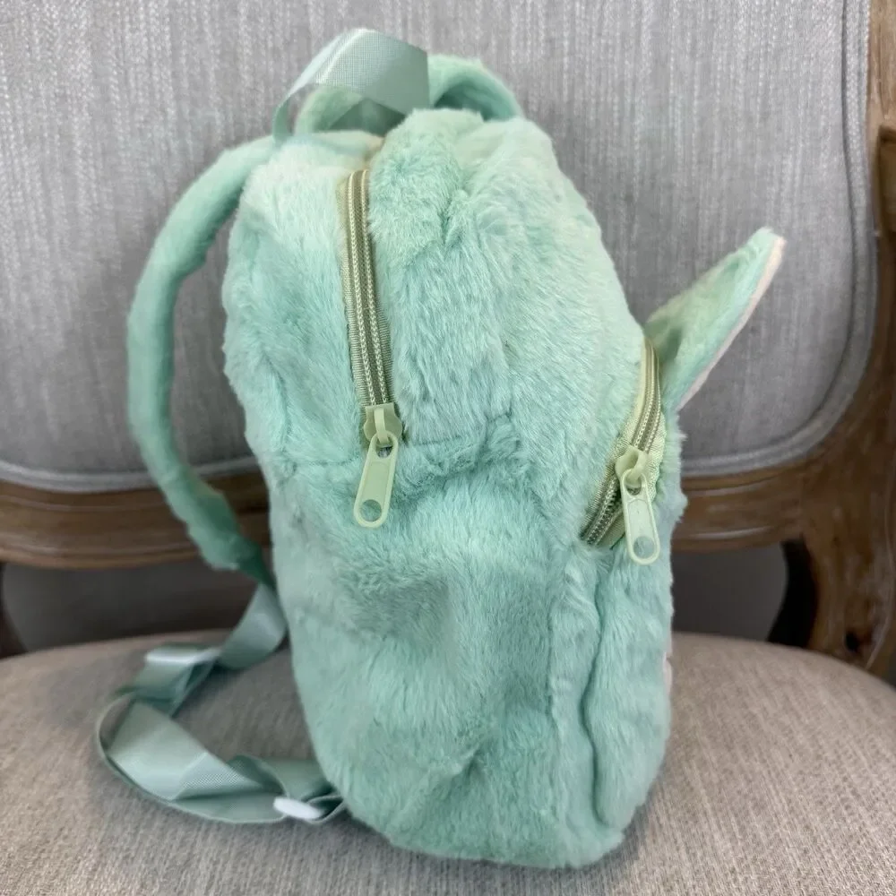 Plush Mint mini–Monster Cartoon Backpack Kawaii aesthetic cute novelty bag